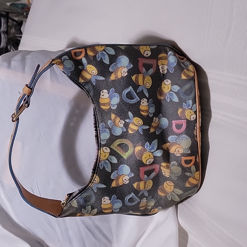 Small coated canvas dooney and bourke